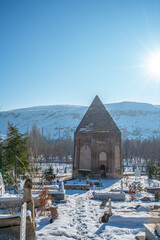 The scenic views of Selime Castle which is the largest and most elaborate cave complex in...