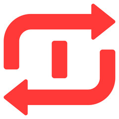 Repeat Once Icon