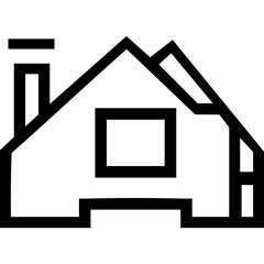 House icon design. Real estate icon.