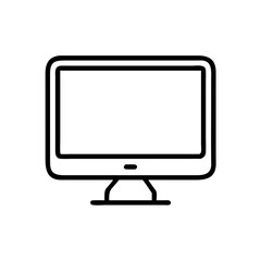 monitor screen icon design