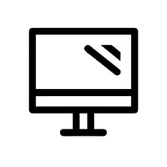 monitor screen icon design