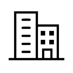 office building icon design
