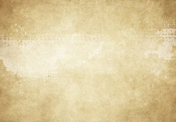 Grunge paper background for the design.