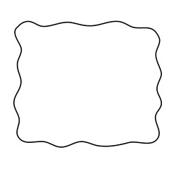 hand drawn paper quote frames