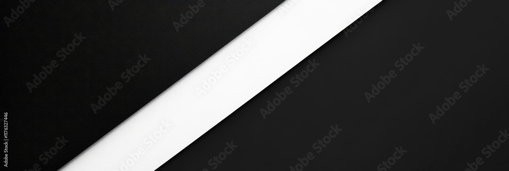 Poster abstract black and white diagonal line background.
