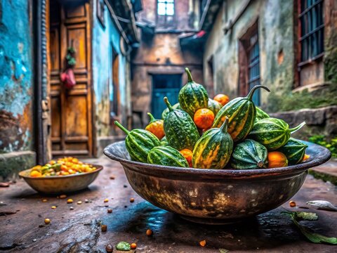Spicy Stuffed Pointed Gourd (Parwal) - Indian Vegetarian Side Dish