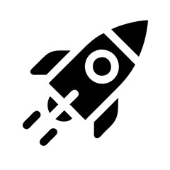 rocket icon design