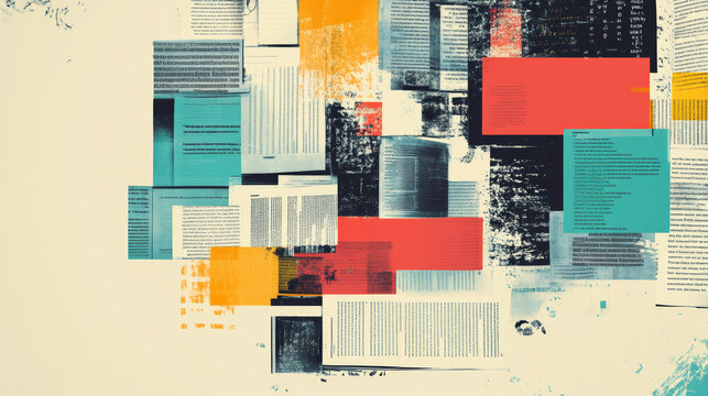 Blocks of text are broken up with images, icons, or pull quotes.