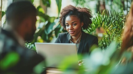 Diverse Group of Engineers Analyzing Solar Energy Solutions Together