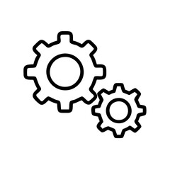 setting gears icon design
