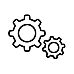 setting gears icon design