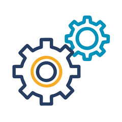 setting gears icon design