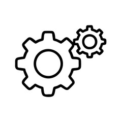 setting gears icon design