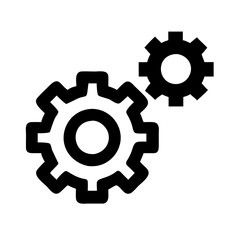 setting gears icon design