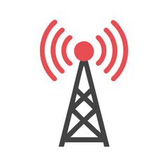 signal tower icon design