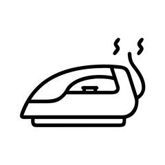 steam iron icon design