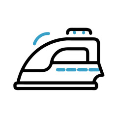 steam iron icon design