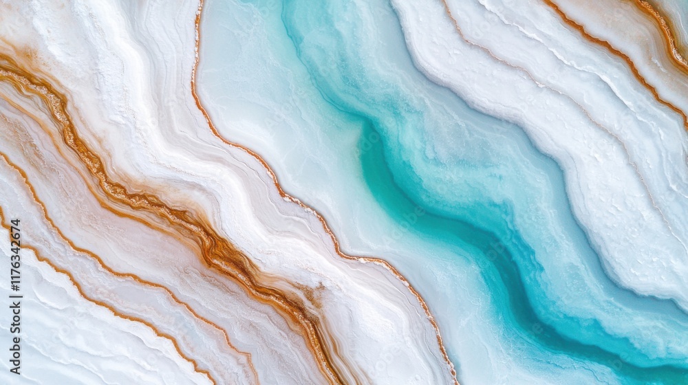 Poster mesmerizing fluid marble texture with vibrant abstract patterns