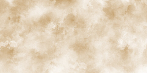 Old brown paper parchment banner with distressed vintage grunge texture, Abstract Background Texture Pattern with brown color, Heavily Mixed Wall Art paper texture, rustic dark wood with stains.