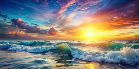 Obraz premium Surreal White and Gray Gradient Wave Background - Abstract Texture Stock Photo