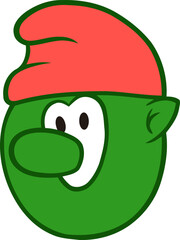 Dwarf Letter Alphabet Vector Element O