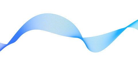 Abstract Blue Wave Line Background,Blue minimal round lines abstract background. Digital frequency track equalizer,Curve wave seamless pattern. Line art striped graphic template