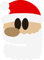 Santa Letter Alphabet Vector Element S