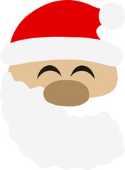 Santa Letter Alphabet Vector Element C