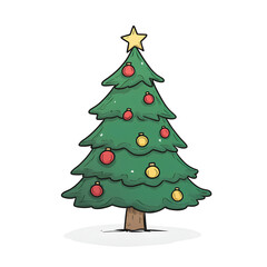 Fototapeta premium christmas tree