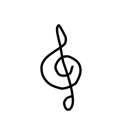 treble clef icon