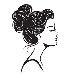 woman's day vector silhouette