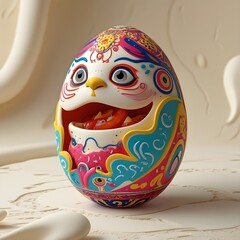 painted egg