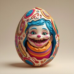 russian nesting doll isolated