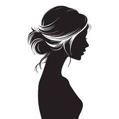 woman's day vector silhouette
