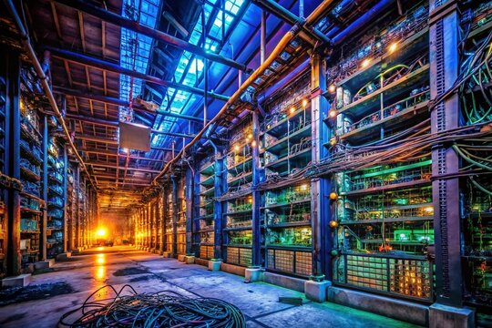 Urban Decay: Decentralized Computing Network Visualization