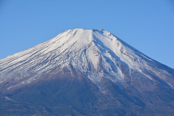 冬の富士山山頂