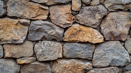 Fototapeta premium Close-up of brown stone texture with natural details, providing a simple yet striking background with text space for banners and headers