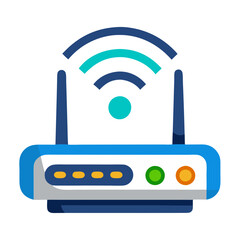 wifi router icon design