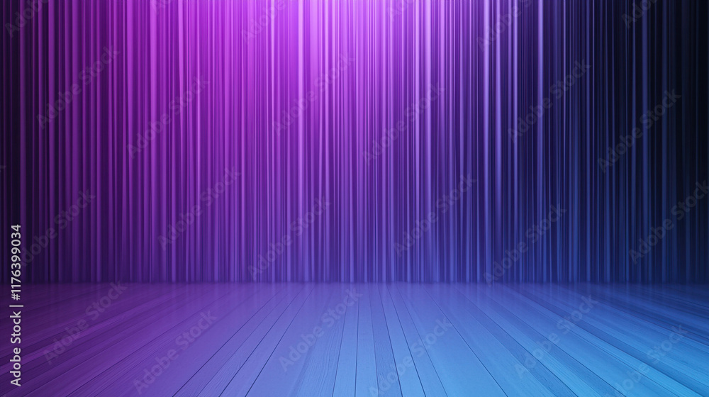 Aufkleber elegant luminescent abstract lines tracing patterns in vibrant colors and designs