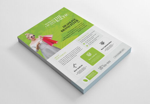 Green Company Flyer Design