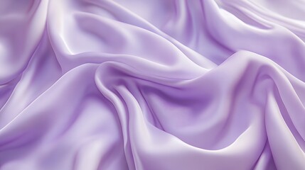 Obraz premium Draped Lavender Silk Fabric Soft Texture Background