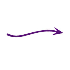 Transparent PNG Purple Arrow