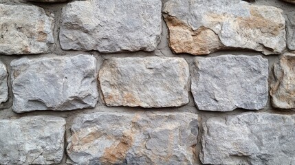 Fototapeta premium Grunge-inspired light gray stone background with rough wall textures, offering an abstract and close-up banner design aesthetic