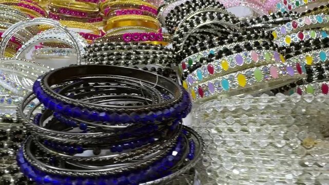 Colorful bangles ornaments 