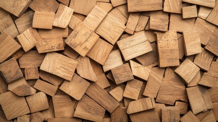 Fototapeta premium Wood crafts action workshop material collection indoor close-up sustainable building concepts