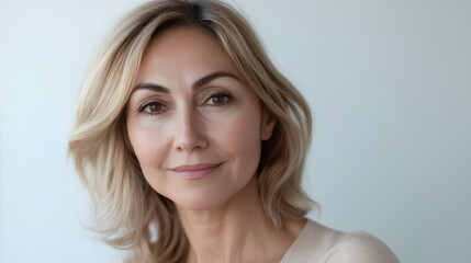 Naklejka premium portrait of a woman