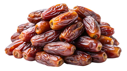 dates isolated on white background