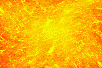 Color gradient dark grainy background, orange gold yellow vibrant abstract on black, noise texture effect