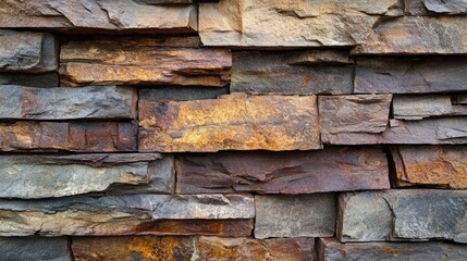 Rugged brown stone texture with rich earthy tones, offering a wide banner design with space for text, ideal for website headers
