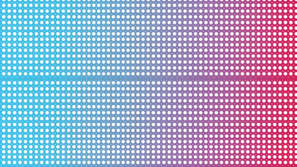 Dots halftone white and blue color pattern gradient grunge texture background. Dots pop  style vector illustration